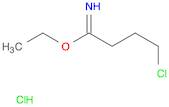 Butanimidic acid, 4-chloro-, ethyl ester, hydrochloride