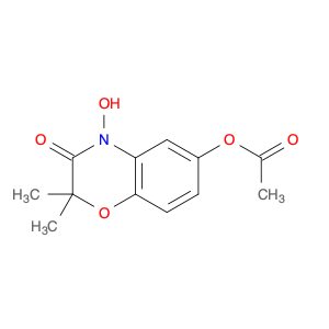 2H-1,4-Benzoxazin-3(4H)-one, 6-(acetyloxy)-4-hydroxy-2,2-dimethyl-