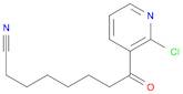 8-(2-CHLORO-PYRIDIN-3-YL)-8-OXOOCTANENITRILE