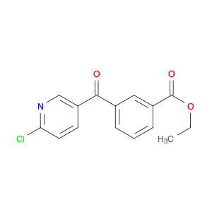 2-CHLORO-5-(3-ETHOXYCARBONYLBENZOYL)PYRIDINE