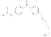 4-ACETOXY-4'-HEPTYLBENZOPHENONE