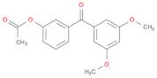 3-ACETOXY-3',5'-DIMETHOXYBENZOPHENONE