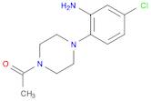 Ethanone,1-[4-(2-amino-4-chlorophenyl)-1-piperazinyl]-