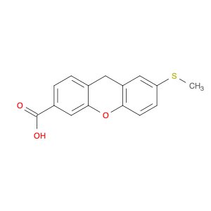 9H-Xanthene-3-carboxylic acid, 7-(methylthio)-
