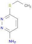 3-Pyridazinamine,6-(ethylthio)-