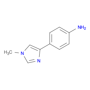 Benzenamine, 4-(1-methyl-1H-imidazol-4-yl)-