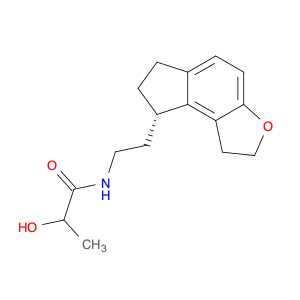 Propanamide,2-hydroxy-N-[2-[(8S)-1,6,7,8-tetrahydro-2H-indeno[5,4-b]furan-8-yl]ethyl]-