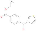 3-(4-CARBOETHOXYBENZOYL)THIOPHENE