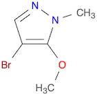 1H-Pyrazole, 4-bromo-5-methoxy-1-methyl-