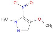 1H-Pyrazole, 4-methoxy-1-methyl-5-nitro-