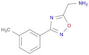 1-[3-(3-METHYLPHENYL)-1,2,4-OXADIAZOL-5-YL]METHANAMINE