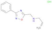 N-[(3-PHENYL-1,2,4-OXADIAZOL-5-YL)METHYL]-2-PROPEN-1-AMINE HYDROCHLORIDE