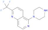 1,6-Naphthyridine,5-(1-piperazinyl)-2-(trifluoromethyl)-