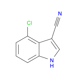 4-Chloro-1H-indole-3-carbonitrile