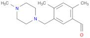 2,4-DIMETHYL-5-[(4-METHYL-1-PIPERAZINYL)METHYL]BENZALDEHYDE