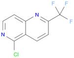 1,6-Naphthyridine,5-chloro-2-(trifluoromethyl)-