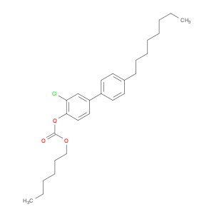 Carbonic acid, 3-chloro-4'-octyl[1,1'-biphenyl]-4-yl hexyl ester