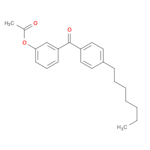 3-ACETOXY-4'-HEPTYLBENZOPHENONE