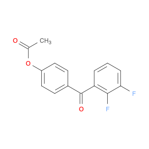 4-ACETOXY-2',3'-DIFLUOROBENZOPHENONE