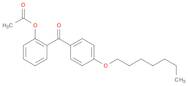 2-ACETOXY-4'-HEPTYLOXYBENZOPHENONE