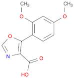 5-(2,4-DIMETHYOXYPHENYL)-1,3-OXAZOLE-4-CARBOXYLIC ACID