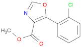 METHYL 5-(2-CHLOROPHENYL)OXAZOLE-4-CARBOXYLATE