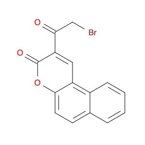 3H-Naphtho[2,1-b]pyran-3-one, 2-(bromoacetyl)-
