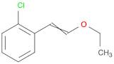 2-(o-Chlorophenyl)-1-ethoxylethylene (cis trans mixture)