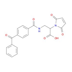 3-(Benzophenone-4-carboxamido)-2-maleimidopropanoic Acid