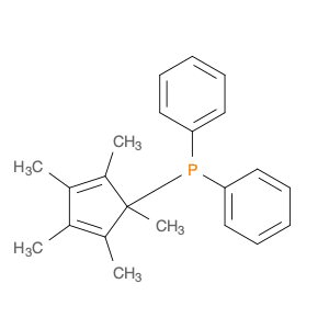 Phosphine, (1,2,3,4,5-pentamethyl-2,4-cyclopentadien-1-yl)diphenyl-