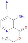 2-Pyridinecarboxylic acid, 3-amino-4-cyano-, ethyl ester