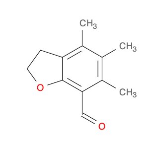 7-Benzofurancarboxaldehyde, 2,3-dihydro-4,5,6-trimethyl-