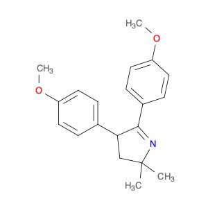 2H-Pyrrole, 3,4-dihydro-4,5-bis(4-methoxyphenyl)-2,2-dimethyl-