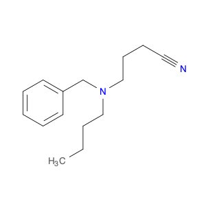 Butanenitrile, 4-[butyl(phenylmethyl)amino]-