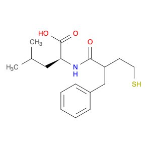 L-Leucine, N-[4-mercapto-1-oxo-2-(phenylmethyl)butyl]-