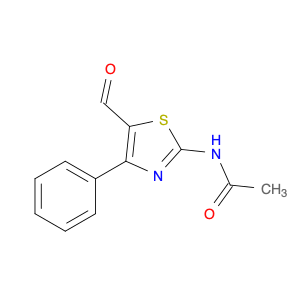 Acetamide, N-(5-formyl-4-phenyl-2-thiazolyl)-