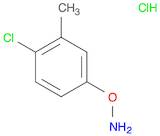 Hydroxylamine, O-(4-chloro-3-methylphenyl)-, hydrochloride