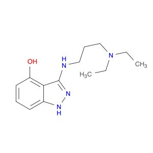1H-Indazol-4-ol, 3-[[3-(diethylamino)propyl]amino]-
