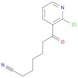 7-(2-CHLORO-PYRIDIN-3-YL)-7-OXOHEPTANENITRILE