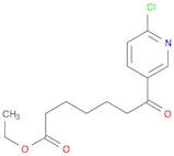 ETHYL 7-(6-CHLORO(PYRIDIN-3-YL))-7-OXOHEPTANOATE