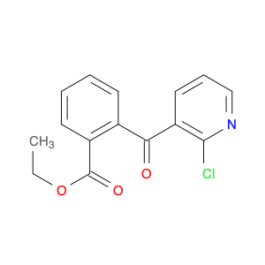 2-CHLORO-3-(2-ETHOXYCARBONYLBENZOYL)PYRIDINE