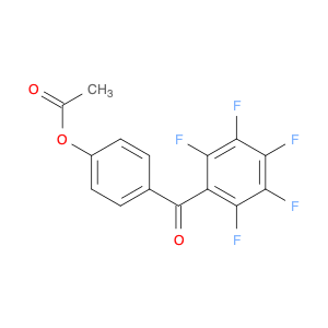 4-ACETOXY-2',3',4',5',6'-PENTAFLUOROBENZOPHENONE