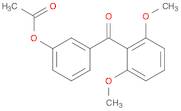 3-ACETOXY-2',6'-DIMETHOXYBENZOPHENONE