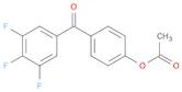 4-ACETOXY-3',4',5'-TRIFLUOROBENZOPHENONE