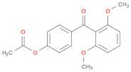 4-ACETOXY-2',6'-DIMETHOXYBENZOPHENONE