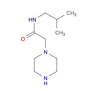 1-Piperazineacetamide, N-(2-methylpropyl)-