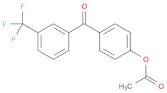 4-ACETOXY-3'-TRIFLUOROMETHYLBENZOPHENONE