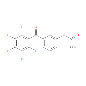 3-ACETOXY-2',3',4',5',6'-PENTAFLUOROBENZOPHENONE