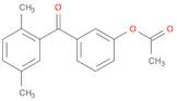 3-ACETOXY-2',5'-DIMETHYLBENZOPHENONE