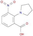 Benzoic acid,3-nitro-2-(1-pyrrolidinyl)-